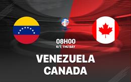 Nhận định bóng đá Venezuela vs Canada (08h00 ngày 6/7): Cơ hội chia đều