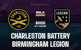 Nhận định Charleston Battery vs Birmingham Legion 6h00 ngày 6/7 (Hạng nhất Mỹ 2024)