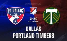 Nhận định Dallas vs Portland Timbers 7h30 ngày 5/7 (Nhà nghề Mỹ 2024)