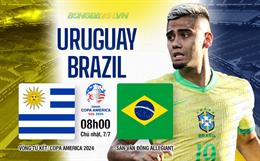 Chơi hơn người, Brazil vẫn thua Uruguay ở loạt luân lưu 11m