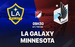 Nhận định bóng đá LA Galaxy vs Minnesota 9h30 ngày 8/7 (Nhà nghề Mỹ 2024)
