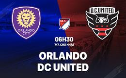 Nhận định bóng đá Orlando vs DC United 6h30 ngày 7/7 (Nhà nghề Mỹ 2024)