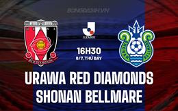 Nhận định Urawa Red Diamonds vs Shonan Bellmare 16h30 ngày 6/7 (VĐQG Nhật Bản 2024)