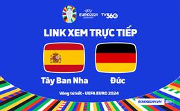 Trực tiếp VTV2 Tây Ban Nha vs Đức link xem bóng đá Euro 2024 hôm nay