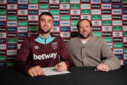 West Ham chính thức công bố thương vụ 40 triệu bảng