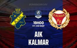 Nhận định - dự đoán AIK vs Kalmar 19h00 ngày 7/7 (VĐQG Thụy Điển 2024)