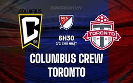 Nhận định Columbus Crew vs Toronto 6h30 ngày 7/7 (Nhà nghề Mỹ 2024)