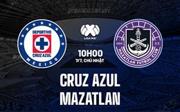 Nhận định Cruz Azul vs Mazatlan 10h00 ngày 7/7 (VĐQG Mexico 2024)