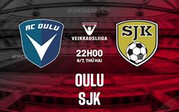 Nhận định bóng đá Oulu vs SJK 22h00 ngày 8/7 (VĐQG Phần Lan 2024)