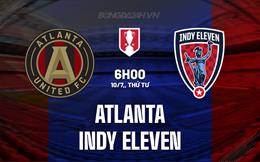 Nhận định Atlanta vs Indy Eleven 6h00 ngày 10/7 (Cúp quốc gia Mỹ 2024)