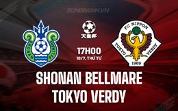 Nhận định Shonan Bellmare vs Tokyo Verdy 17h00 ngày 10/7 (Cúp Nhật Hoàng 2024)