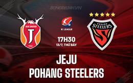 Nhận định Jeju vs Pohang Steelers 17h30 ngày 13/7 (VĐQG Hàn Quốc 2024)