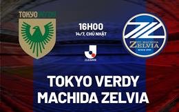 Nhận định Tokyo Verdy vs Machida Zelvia 16h00 ngày 14/7 (VĐQG Nhật Bản 2024)