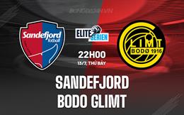 Nhận định Sandefjord vs Bodo Glimt 22h00 ngày 13/7 (VĐQG Na Uy 2024)