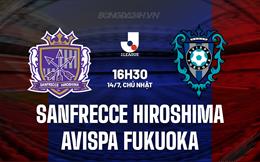 Nhận định Sanfrecce Hiroshima vs Avispa Fukuoka 16h30 ngày 14/7 (VĐQG Nhật Bản 2024)