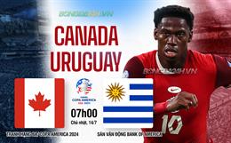 Nhận định Canada vs Uruguay (07h00 ngày 14/07): Chiến thắng rửa mặt