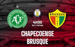 Nhận định Chapecoense vs Brusque 4h30 ngày 15/7 (Hạng 2 Brazil 2024)