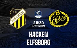 Nhận định - dự đoán Hacken vs Elfsborg 21h30 ngày 14/7 (VĐQG Thụy Điển 2024)