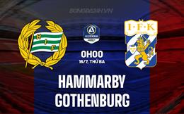 Nhận định Hammarby vs Gothenburg 0h00 ngày 16/7 (VĐQG Thụy Điển 2024)