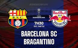 Nhận định Barcelona SC vs Bragantino 7h30 ngày 18/7 (Copa Sudamericana 2024)