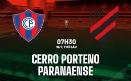 Nhận định Cerro Porteno vs Paranaense 7h30 ngày 19/7 (Copa Sudamerica 2024)