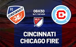 Nhận định Cincinnati vs Chicago Fire 6h30 ngày 18/7 (Nhà nghề Mỹ 2024)