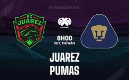 Nhận định - dự đoán Juarez vs Pumas 8h00 ngày 18/7 (VĐQG Mexico 2024/25)