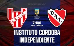 Nhận định Instituto Cordoba vs Independiente 7h00 ngày 19/7 (VĐQG Argentina 2024)