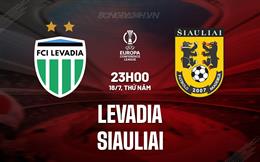 Nhận định Levadia vs Siauliai 23h00 ngày 18/7 (Conference League 2024/25)