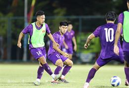 U19 Việt Nam sẵn sàng cho trận ra quân đấu U19 Myanmar