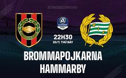 Nhận định Brommapojkarna vs Hammarby 22h30 ngày 20/7 (VĐQG Thụy Điển 2024)