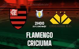 Nhận định Flamengo vs Criciuma 2h00 ngày 21/7 (VĐQG Brazil 2024)