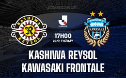 Nhận định Kashiwa Reysol vs Kawasaki Frontale 17h00 ngày 20/7 (VĐQG Nhật Bản 2024)