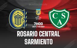 Nhận định Rosario Central vs Sarmiento 7h00 ngày 20/7 (VĐQG Argentina 2024)