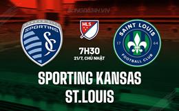 Nhận định Sporting Kansas vs St.Louis 7h30 ngày 21/7 (Nhà nghề Mỹ 2024)