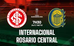 Nhận định Internacional vs Rosario Central 7h30 ngày 24/7 (Copa Sudamericana 2024)