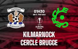 Nhận định Kilmarnock vs Cercle Brugge 1h30 ngày 26/7 (Europa League 2024/25)