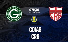 Nhận định bóng đá Goias vs CRB Maceio 7h30 ngày 26/7 (Hạng 2 Brazil 2024)