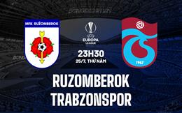 Nhận định Ruzomberok vs Trabzonspor 23h30 ngày 25/7 (Europa League 2024/25)
