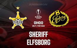 Nhận định Sheriff vs Elfsborg 0h00 ngày 26/7 (Europa League 2024/25)