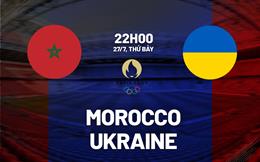 Nhận định bóng đá Ukraine vs Morocco 22h00 ngày 27/7 (Olympic 2024) 