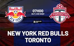 Nhận định New York Red Bulls vs Toronto 7h00 ngày 28/7 (Leagues Cup 2024)