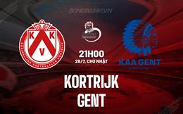 Nhận định - dự đoán Kortrijk vs Gent 21h00 ngày 28/7 (VĐQG Bỉ 2024/25)