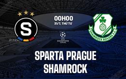 Nhận định Sparta Prague vs Shamrock 0h00 ngày 31/7 (Champions League 2024/25)