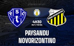 Nhận định Paysandu vs Novorizontino 4h30 ngày 30/7 (Hạng 2 Brazil 2024)