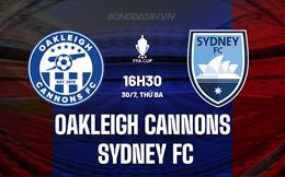 Nhận định Oakleigh Cannons vs Sydney FC 16h30 ngày 30/7 (Cúp QG Australia 2024)