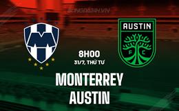 Nhận định bóng đá Monterrey vs Austin 8h00 ngày 31/7 (Leagues Cup 2024)