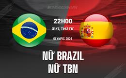 Nhận định nữ Brazil vs nữ Tây Ban Nha 22h00 ngày 31/7 (Olympic 2024)