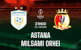 Nhận định Astana vs Milsami Orhei 21h00 ngày 1/8 (Conference League 2024/25)