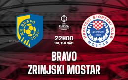 Nhận định Bravo vs Zrinjski Mostar 22h30 ngày 1/8 (Conference League 2024/25)